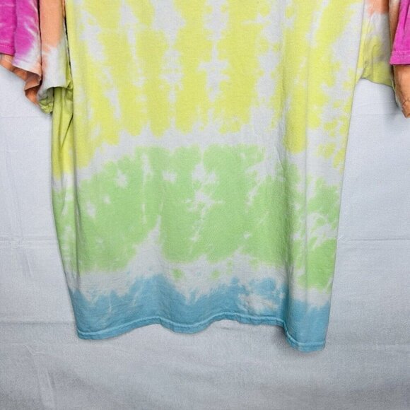 Liquid Blue Tie-Dye 2016 Woodstock T-Shirt Music Festival Size 2XL Multicolor - Picture 8 of 8